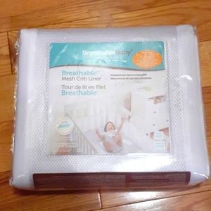 Breathable Mesh Crib Liner
